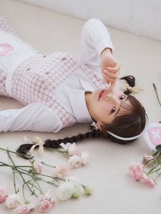 画像28: 【SALE!!】【即日発送！】【ハロウィン】ナースツイードロングフレア 【コスプレ3点セット】 【S-XLサイズ/1カラー】[HC03] (28)