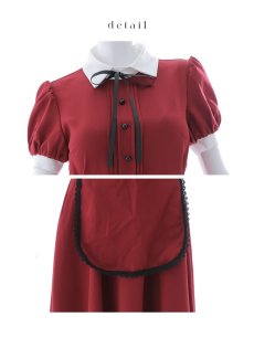 画像41: 【SALE!!】【即日発送】【ハロウィン】クラシカル洋館メイド 【コスプレ3点セット】 【S-XLサイズ/1カラー】[HC03] (41)