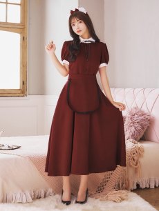 画像32: 【SALE!!】【即日発送】【ハロウィン】クラシカル洋館メイド 【コスプレ3点セット】 【S-XLサイズ/1カラー】[HC03] (32)