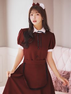 画像23: 【SALE!!】【即日発送】【ハロウィン】クラシカル洋館メイド 【コスプレ3点セット】 【S-XLサイズ/1カラー】[HC03] (23)