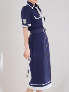 画像21: 【SALE!!】【即日発送！】【ハロウィン】ポリスタイトロング 【コスプレ5点セット】 【S-Lサイズ/1カラー】[[HC03]-B] (21)