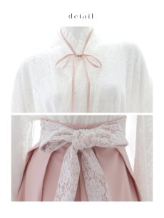 画像26: 【即日発送！】【ハロウィン】猫巫女レース袴 【コスプレ5点セット】 【FREEサイズ/2カラー】[[HC03]-OMN] (26)