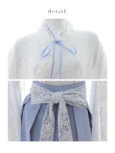 画像23: 【即日発送！】【ハロウィン】猫巫女レース袴 【コスプレ5点セット】 【FREEサイズ/2カラー】[[HC03]-OMN] (23)