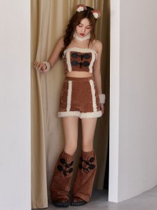 画像9: 【即日発送】【ハロウィン】ムートンベアセットアップ【コスプレ7点セット】【XS-Mサイズ/1カラー】[HC03] (9)