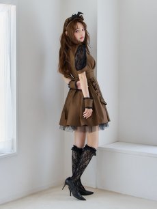 画像14: 【即日発送】【ハロウィン】コウモリクラシカルメイド【コスプレ6点セット】【S-XLサイズ/2カラー】[HC03] (14)