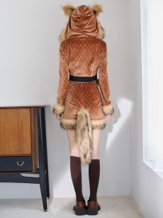 モデル：ちぃぽぽ　身長158cm　着用サイズ：Sサイズ