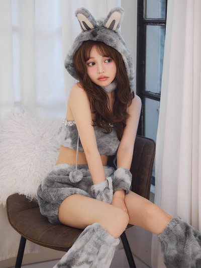 パステルもこもこバニー