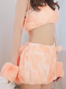 画像38: 【即日発送】【ハロウィン】パステルもこもこバニー【コスプレ7点セット】【フリーサイズ/6カラー】[HC03] (38)