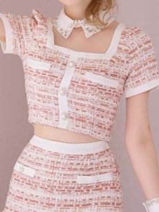 画像16: 【SALE!!】【即日発送】【ハロウィン】 ツイードセットアップバニー【コスプレ6点セット】【XS-Mサイズ/1カラー】[HC03] (16)