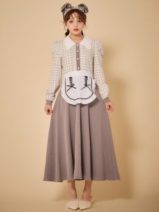 画像4: 【SALE!!】【即日発送！】【ハロウィン】ベアメイドワンピース 【コスプレ4点セット】 【S-XLサイズ/1カラー】[HC03] (4)