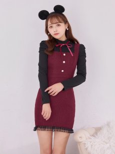 画像13: 【SALE!!】【即日発送！】【ハロウィン】マウスミニワンピ 【コスプレ3点セット】【S-XLサイズ/1カラー】[HC03] (13)