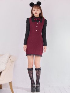 画像7: 【SALE!!】【即日発送！】【ハロウィン】マウスミニワンピ 【コスプレ3点セット】【S-XLサイズ/1カラー】[HC03] (7)