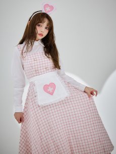 画像17: 【SALE!!】【即日発送！】【ハロウィン】ナースツイードロングフレア 【コスプレ3点セット】 【S-XLサイズ/1カラー】[HC03] (17)