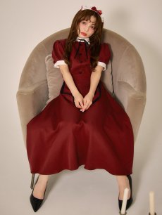 画像1: 【SALE!!】【即日発送】【ハロウィン】クラシカル洋館メイド 【コスプレ3点セット】 【S-XLサイズ/1カラー】[HC03] (1)