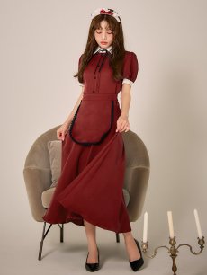 画像4: 【SALE!!】【即日発送】【ハロウィン】クラシカル洋館メイド 【コスプレ3点セット】 【S-XLサイズ/1カラー】[HC03] (4)