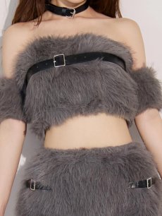 画像15: 【即日発送】【ハロウィン】ファーウルフ/ 狼 オオカミセットアップ【コスプレ6点セット】【XS-Mサイズ/1カラー】[HC03] (15)