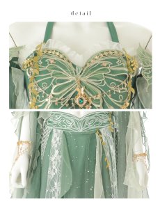 画像45: 【即日発送】【送料無料！】【ハロウィン】エキゾチックエルフ【コスプレ3点セット】【フリーサイズサイズ/2カラー】[HC03] (45)