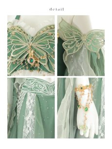 画像46: 【即日発送】【送料無料！】【ハロウィン】エキゾチックエルフ【コスプレ3点セット】【フリーサイズサイズ/2カラー】[HC03] (46)