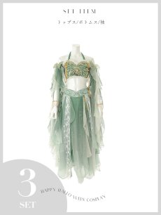 画像47: 【即日発送】【送料無料！】【ハロウィン】エキゾチックエルフ【コスプレ3点セット】【フリーサイズサイズ/2カラー】[HC03] (47)