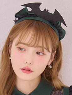 画像14: 【即日発送】【ハロウィン】コウモリクラシカルメイド【コスプレ6点セット】【S-XLサイズ/2カラー】[HC03] (14)