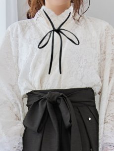 モデル：吉木千沙都 身長：158cm　着用サイズ：Fサイズ