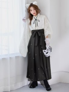 モデル：吉木千沙都 身長：158cm　着用サイズ：Fサイズ