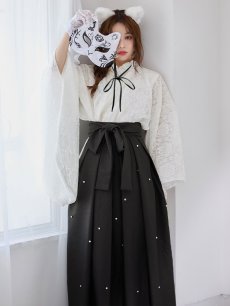 モデル：吉木千沙都 身長：158cm　着用サイズ：Fサイズ