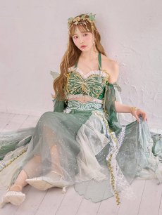 画像3: 【即日発送】【送料無料！】【ハロウィン】エキゾチックエルフ【コスプレ3点セット】【フリーサイズサイズ/2カラー】[HC03] (3)