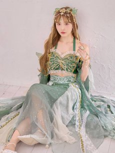 画像5: 【即日発送】【送料無料！】【ハロウィン】エキゾチックエルフ【コスプレ3点セット】【フリーサイズサイズ/2カラー】[HC03] (5)