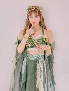 画像6: 【即日発送】【送料無料！】【ハロウィン】エキゾチックエルフ【コスプレ3点セット】【フリーサイズサイズ/2カラー】[HC03] (6)