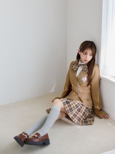 画像11: 【即日発送】【送料無料！】【ハロウィン】韓国JK制服ガール【コスプレ5点セット】【XS-XLサイズ/1カラー】[HC03] (11)