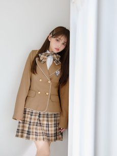 画像14: 【即日発送】【送料無料！】【ハロウィン】韓国JK制服ガール【コスプレ5点セット】【XS-XLサイズ/1カラー】[HC03] (14)