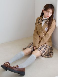 画像3: 【即日発送】【送料無料！】【ハロウィン】韓国JK制服ガール【コスプレ5点セット】【XS-XLサイズ/1カラー】[HC03] (3)