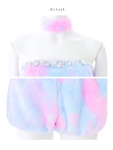 画像33: 【即日発送】【ハロウィン】パステルもこもこバニー【コスプレ7点セット】【フリーサイズ/6カラー】[HC03] (33)