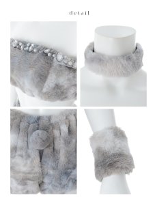 画像34: 【即日発送】【ハロウィン】パステルもこもこバニー【コスプレ7点セット】【フリーサイズ/6カラー】[HC03] (34)