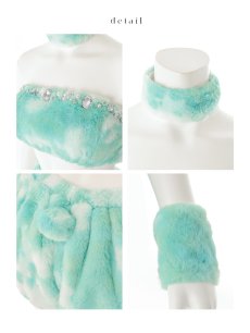 画像34: 【即日発送】【ハロウィン】パステルもこもこバニー【コスプレ7点セット】【フリーサイズ/6カラー】[HC03] (34)