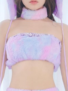 画像29: 【即日発送】【ハロウィン】パステルもこもこバニー【コスプレ7点セット】【フリーサイズ/6カラー】[HC03] (29)