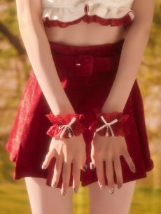 画像17: 【即日発送】【送料無料！】【サンリオ】ハローキティランジェリーセットアップルームウェア【S-L/1カラー】[HC02]ゆりにゃ着用 (17)