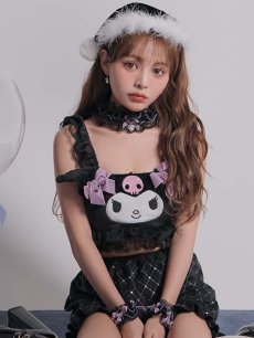 画像3: 【即日発送】【サンリオ】クロミセットアップルームウェア【S-L/1カラー】[OF03] (3)