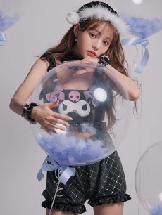 画像7: 【即日発送】【サンリオ】クロミセットアップルームウェア【S-L/1カラー】[OF03] (7)