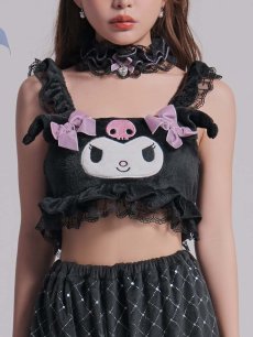 画像19: 【即日発送】【サンリオ】クロミセットアップルームウェア【S-L/1カラー】[OF03] (19)