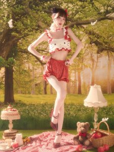 モデル：ゆりにゃ 身長162cm　着用サイズ：Sサイズ