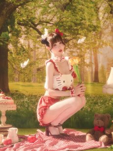 モデル：ゆりにゃ 身長162cm　着用サイズ：Sサイズ