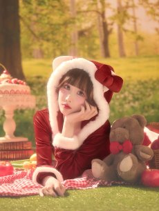 画像11: 【即日発送】【送料無料！】【サンリオ】ハローキティ3wayセットアップルームウェア【4点セット】【S-L/1カラー】[HC02]ゆりにゃ着用 (11)