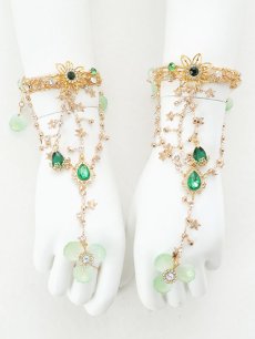 画像16: 【ハロウィン】【一部予約 / 10月下旬発送予定】 エキゾチックエルフヘッド/ハンドアクセ ハロウィン小物 単品【コスプレ2点セット/2カラー】[HC03] (16)