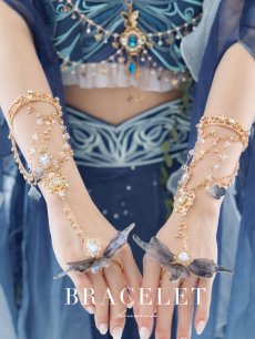 画像3: 【ハロウィン】【一部予約 / 10月下旬発送予定】 エキゾチックエルフヘッド/ハンドアクセ ハロウィン小物 単品【コスプレ2点セット/2カラー】[HC03] (3)