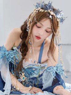 画像5: 【ハロウィン】【一部予約 / 10月下旬発送予定】 エキゾチックエルフヘッド/ハンドアクセ ハロウィン小物 単品【コスプレ2点セット/2カラー】[HC03] (5)