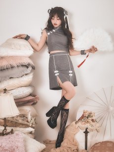モデル：吉木千沙都（ちぃぽぽ）身長：158cm　着用サイズ：Sサイズ