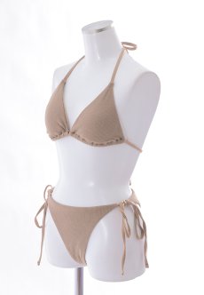 画像28: 【即日発送】【水着セール】【ビキニ】【水着】トライアングルヘルシー ニットビキニ[YMT] (28)