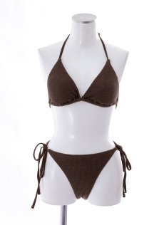 画像30: 【即日発送】【水着セール】【ビキニ】【水着】トライアングルヘルシー ニットビキニ[YMT] (30)